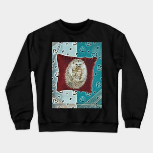 Hedgehog sweet art  trend Crewneck Sweatshirt